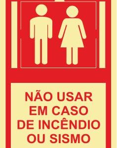Sinal de Condom?nio - Vinil 100x150mm