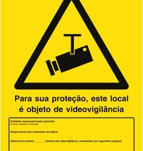 Sinal de Condom?nio - Vinil 150x200mm