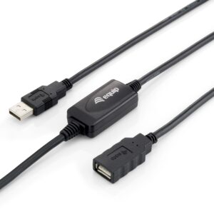 Cabo Extens?o USB 2.0 A Macho - USB 2.0 A Femea (10 mts) - EQUIP