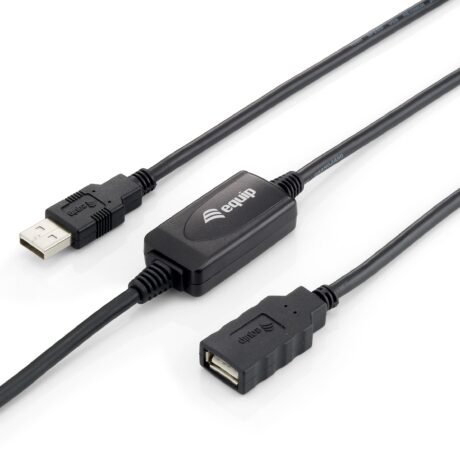 Cabo Extensão USB 2.0 A Macho - USB 2.0 A Femea (10 mts) - EQUIP
