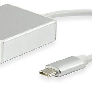 Conversor USB-C Macho para DVI F?mea (15cm) - EQUIP