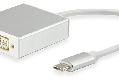 Conversor USB-C Macho para DVI Fêmea (15cm) - EQUIP