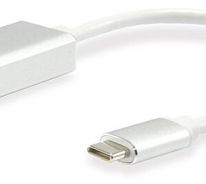 Conversor USB-C Macho para DisplayPort Fêmea (15cm) - EQUIP