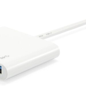 Conversor USB-C Macho - HDMI Femea / USB Femea / USB-C Femea - EQUIP