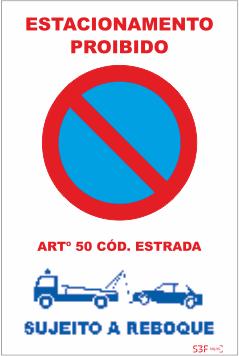 Sinais de Parque de Estacionamento - Alumínio (0.8mm Espessura) 200x300mm
