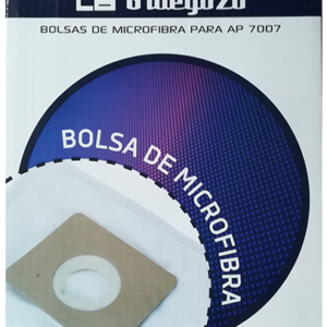 Pack 4x Bolsas Microfibra p/ Aspirador AP 7007 - ORBEGOZO