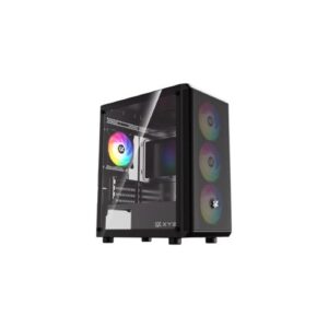 TORRE MATX XYZ AIRONE 60 MESH LITE BLACK 4 VENT ARGB /1X USB 3.0/2X USB 2.0 X-CS-AIRONE60LT-M-B