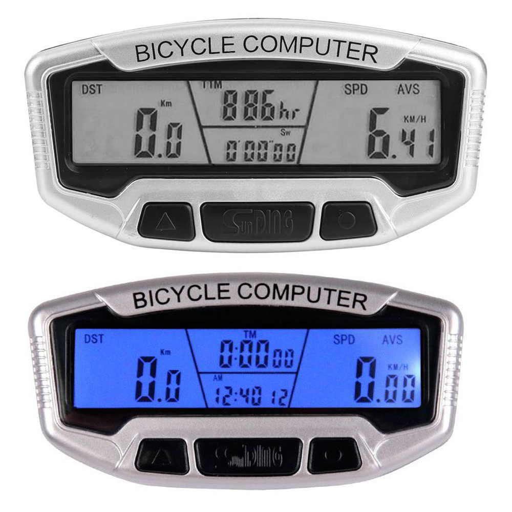 Computador LCD Multifunções à Prova de Água (28 Funções) p/ Bicicleta