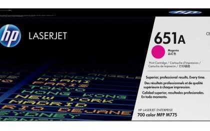 Toner Original HP 651A CE343A Magenta