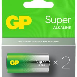 Blister 2 Pilhas Alcalinas LR14 - GP