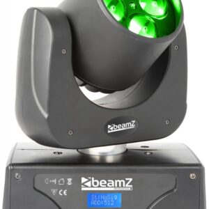 Moving Head LED Profissional QUAD RGBW 4 LEDs OSRAM x 15W DMX c/ Lentes Rotativas (Razor500) - beamZ