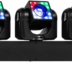 Barra de Ilumina??o LED RGBW c/ 5 Moving Heads 40W (GALAXY5) - beamZ
