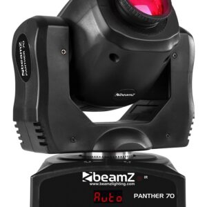 Moving Head LED Spot 70W 8 Cores DMX (PANTHER 70) - beamZ