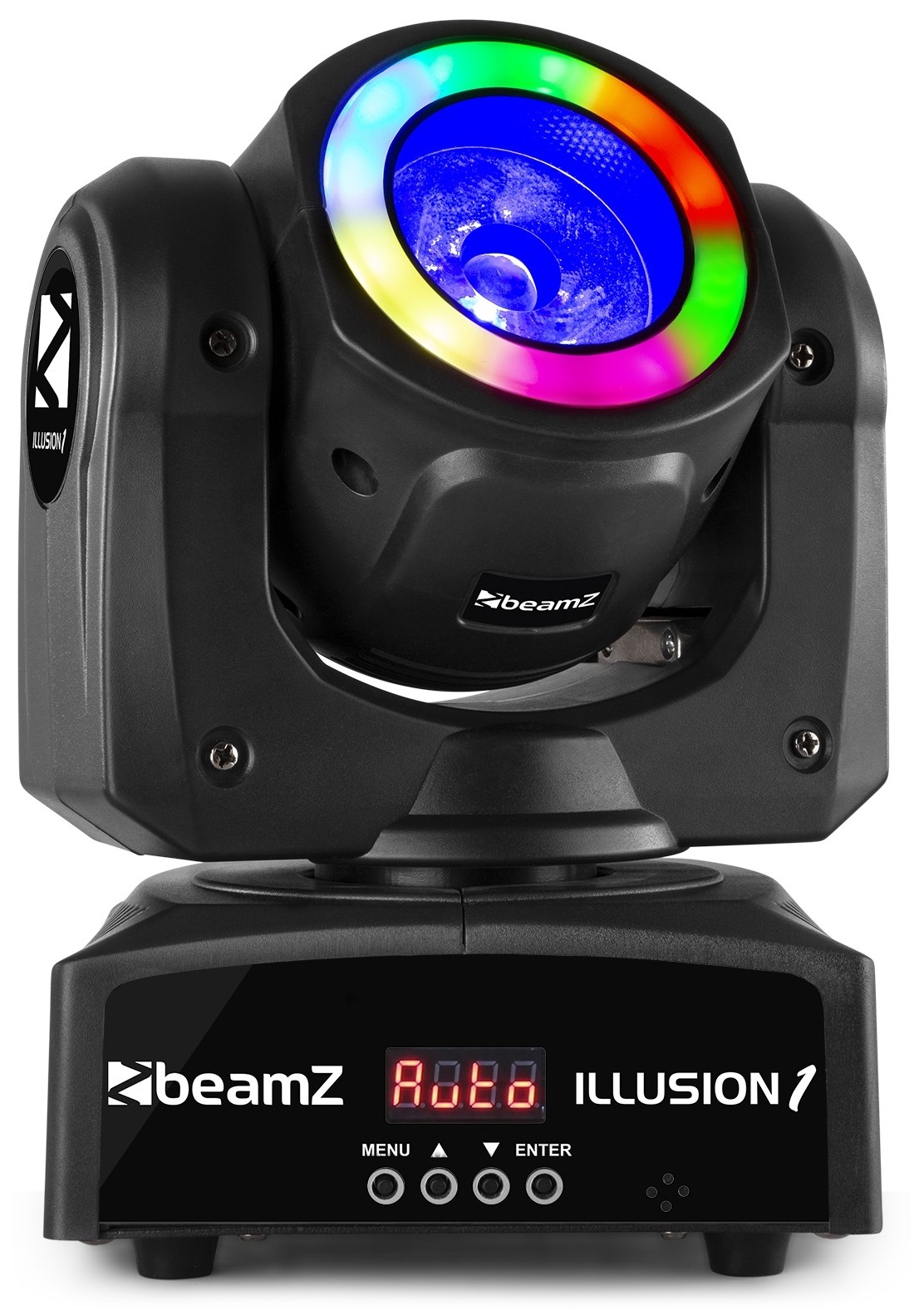 Moving Head com Anel LED + 1 LED Beam 60W RGBW DMX (Illusion I) - beamZ