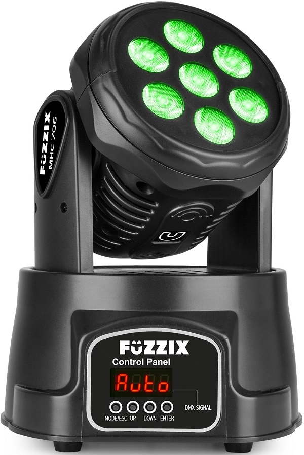 Moving Head LED RGBW 7x 6W (MHC706) - FUZZIX