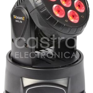Moving Head LED Wash RGBW 7x 10W DMX (MHL74) - beamZ
