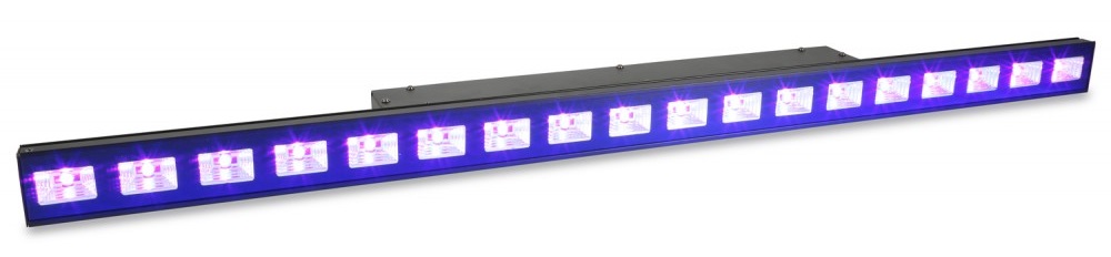 Barra Profissional 18x LEDs 3W DMX UV (Luz Negra) LCB48UV - beamZ