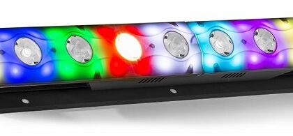 Barra de LEDs Híbrida 14x 3W Branco Q. + RGB DMX (LCB14) - beamZ