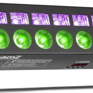 Barra de LEDs 2-EM-1 9x RGBW 6W + 9x UV 3W (LCB99) - beamZ