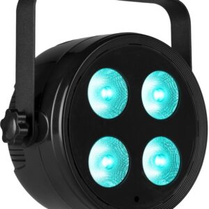 Projector PAR 4-EM-1 4 LEDs 12W RGBAW-UV DMX (PLF20) - FUZZIX