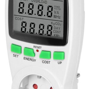 Medidor Digital de Custos de Energia (3680W) - VIRONE