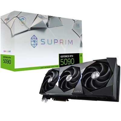 Placa Gráfica MSI NVIDIA RTX 5090 32GB SUPRIM SOC DDR7