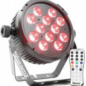 Projector LED PAR Slim 12x 8W (4 EM 1) RGBA DMX (BT310) - beamZ