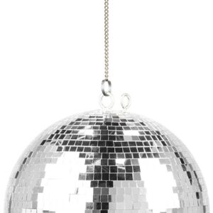 Bola de Espelhos 30cm c/ Motor Luz LED (MB30ML) - FUZZIX