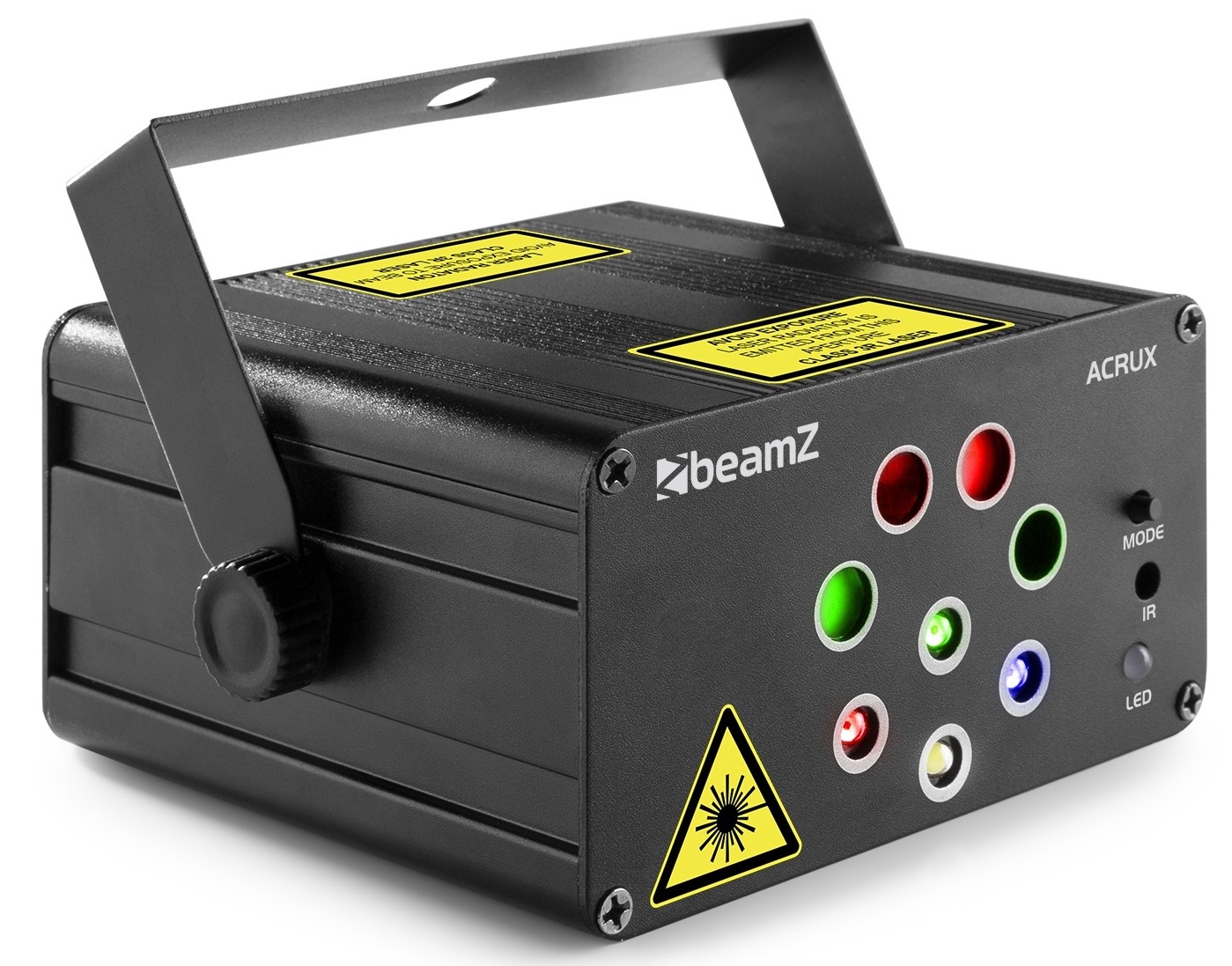 Laser RGBW 2x100/2x50mW Vermelho e Verde c/ Comando (ACRUX QUATRO) - beamZ