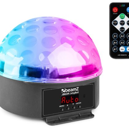 Projector de Efeitos LED RGBYWP 6x 1W DMX c/ Comando (JB60R) - beamZ