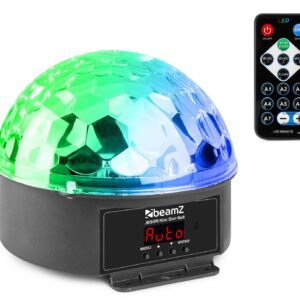 Projector de Efeitos LED RGBAWWPYP 9x 1W DMX c/ Comando (JB90R) - beamZ