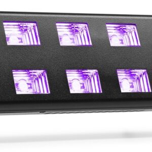 Barra 2x 6 LEDs 3W UV (Luz Negra) BUV263 - beamZ