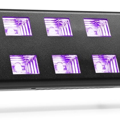 Barra 2x 6 LEDs 3W UV (Luz Negra) BUV263 - beamZ