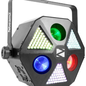 Projector Efeitos LEDs 3x 30W 4-EM-1 RGBW (MadMan) - beamZ
