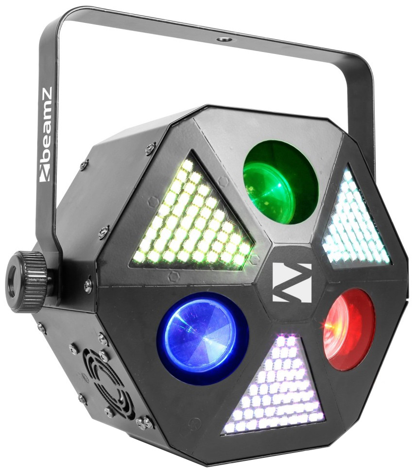 Projector Efeitos LEDs 3x 30W 4-EM-1 RGBW (MadMan) - beamZ
