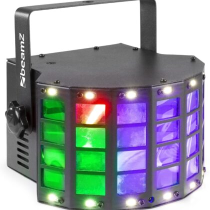 Projector Efeitos Disco LED 4x 3W RGBW DMX (DerbyStrobe) - beamZ