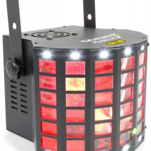Projector Efeitos Disco LED RGBAW c/ Laser RG + Strobe (RADICAL II) - beamZ
