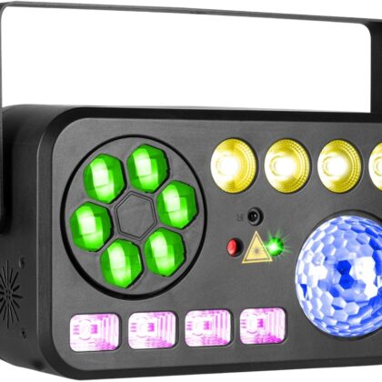 Projetor de Efeitos LED 6-EM-1 Multi DJ (SHIMMER4) - beamZ