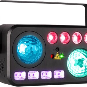 Projetor de Efeitos LED 6-EM-1 Multi DJ (SHIMMER6) - beamZ