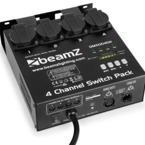 Sequenciador DMX DMX512 com 4 Canais (5A Canal) - beamZ