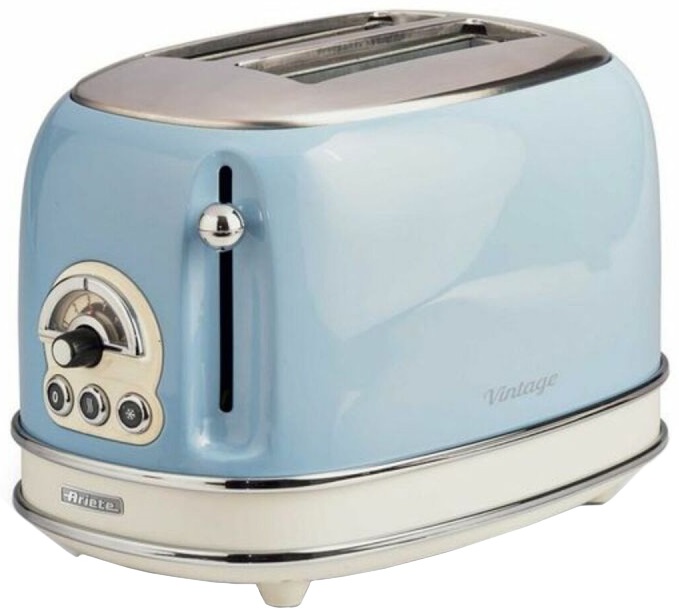 Torradeira 0155/15 Vintage (Azul) - ARIETE