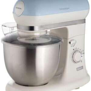 Robot de Cozinha Vintage 1588/05 5.5L 2400W (Azul/Branco) - ARIETE
