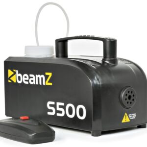 M?quina de Fumos 500W c/ Controlador + Liquido Incluido (S500) - beamZ