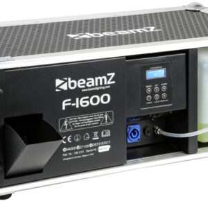 Máquina de Fumo Neblina Profissional 1600W em Rack Flightcase (F1600) - beamZ