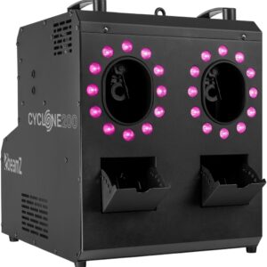 Máquina de Fumos e Bolhas c/ LEDs RGBW (CYCLONE200) - beamZ