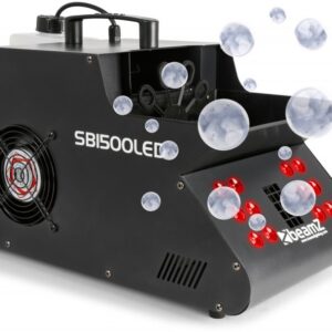 M?quina de Fumos e Bolhas Sab?o 1500W DMX c/ Efeito LED RGB (SB1500LED) - beamZ