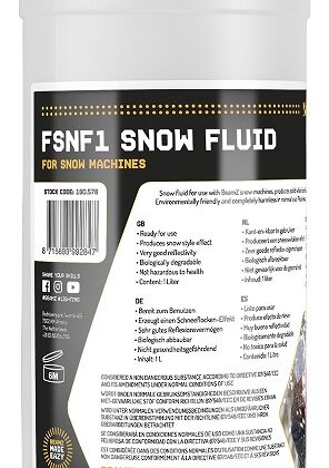 Liquido 1L p/ Máquinas de Neve - beamZ
