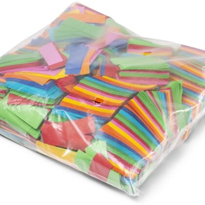 Confettis Coloridos p/ Máquina Lança Confettis CC1200 (1Kg) - beamZ