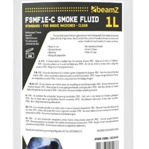 Líquido Incolor p/ Máquina de Fumo (1 Litro) - beamZ