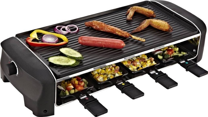 Grelhador Raclette 8 Grill / Teppanyaki Party 1400W - PRINCESS